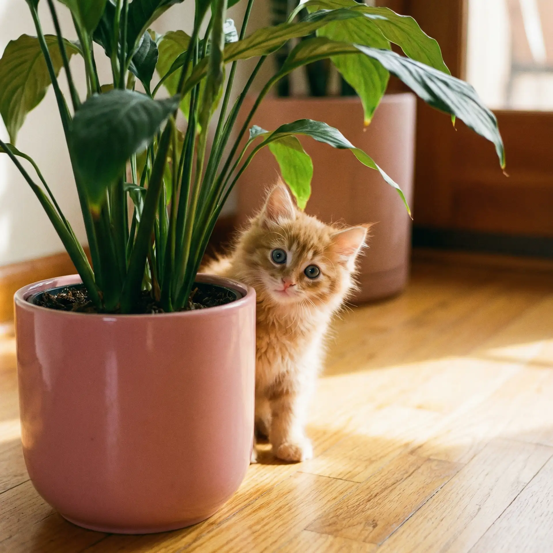 小猫从花盆后探头 - 免费播看高清大片免播放器